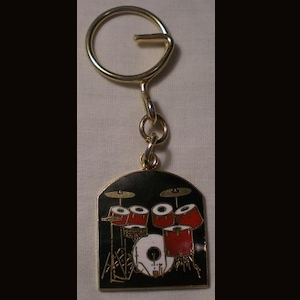 Drum Set Keychain