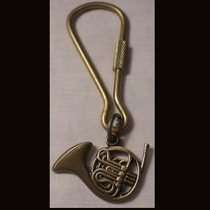 French Horn Keychain