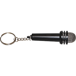 Microphone Keychain