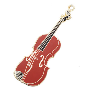 Violin Keychain