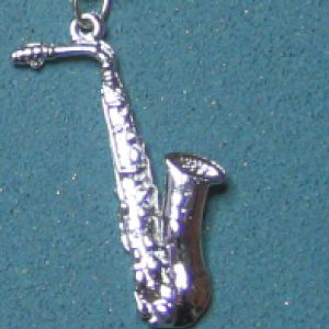 Saxaphone Necklace (Sterling)