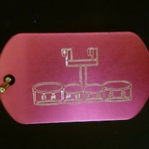 Tenors Drum Dog Tag