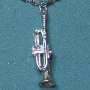 Trumpet Necklace (Sterling)