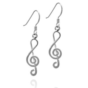 G Clef Earrings