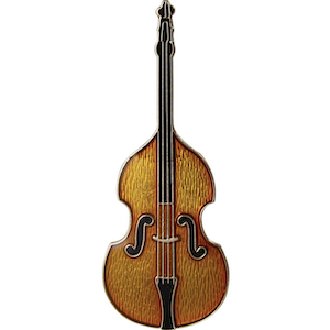 Bass Violin Tac Pin