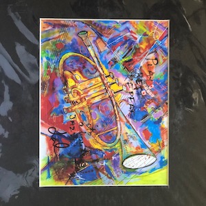 French Horn Print