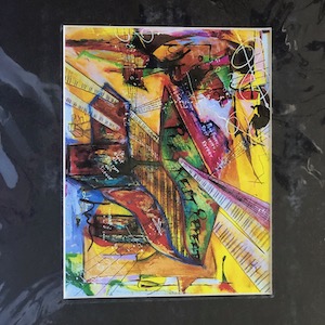 Pastel Piano Print 2