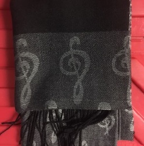 Pashmina Scarf - Black