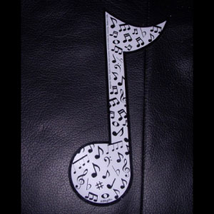 Music Note Magnet (Large 5")
