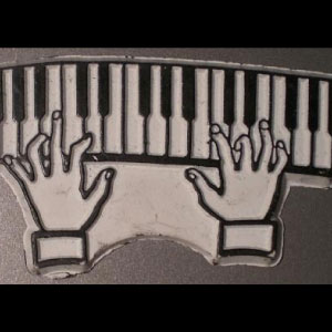 Keyboard And Hands Magnet