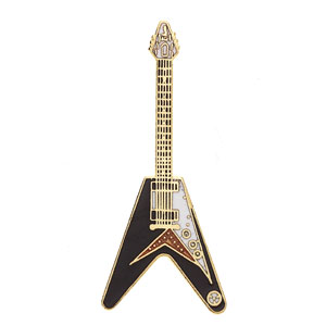 Flying V Guitar Tac Pin