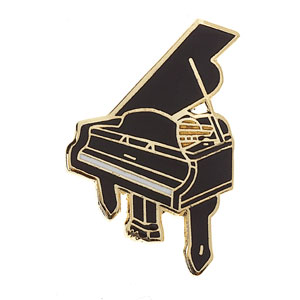 Grand Piano Tac Pin - Black