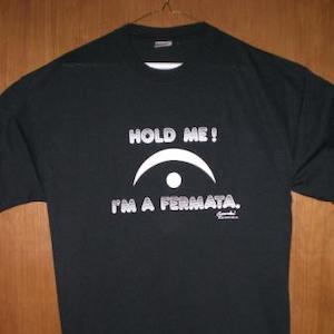 Hold Me I'm A Fermata Tee