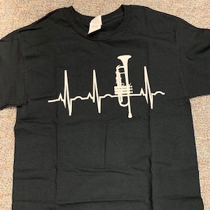 Trumpet Heartbeat Tee