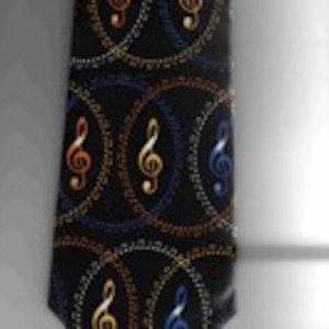 Clef Notes Tie