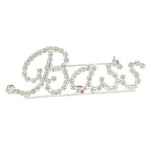 Bass Rhinestone Brooches