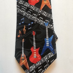 Electric Guitar Tie