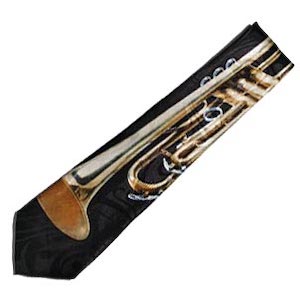 Gold Trumpet Tie