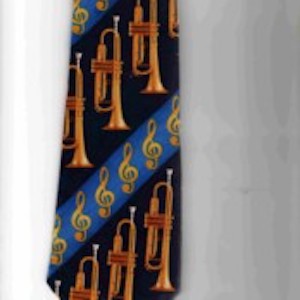 Trumpets With Clef Notes Tie
