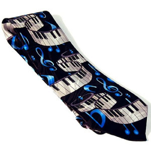 Winding Keyboard Tie