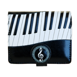 Piano Symphony Small Zipper Wallet