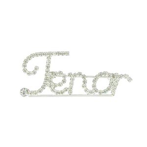 Tenor Rhinestone Brooches