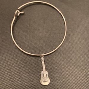 Guitar Bangle Bracelet