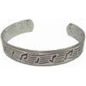 Music Note Pewter Bracelet