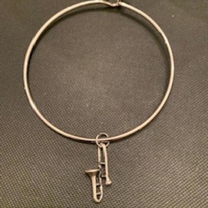 Trombone Bangle Bracelet