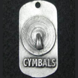 Cymbals 3D Dog Tag