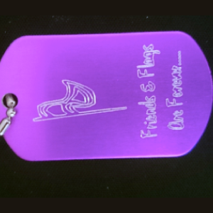 Friends & Flags Are Forever... Dog Tag