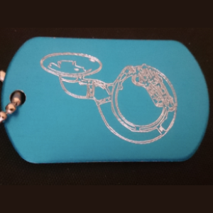 Sousaphone Dog Tag