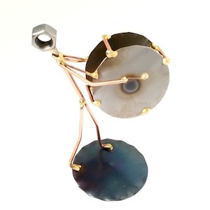 Bass Drum Copper Figurine